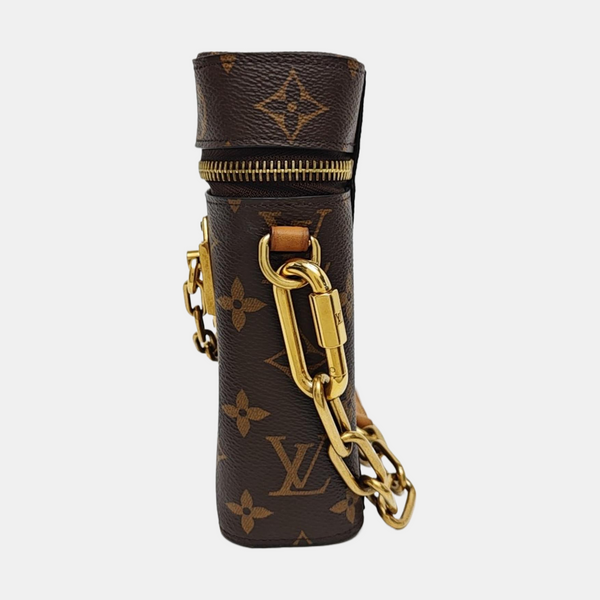 PHONE BOX Monogram Coated Canvas Brown