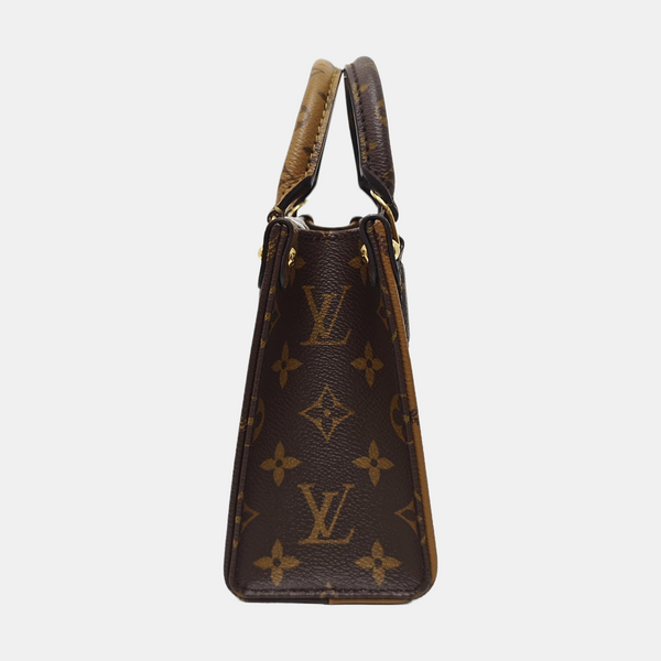 ONTHEGO BB Monogram Coated Canvas Brown
