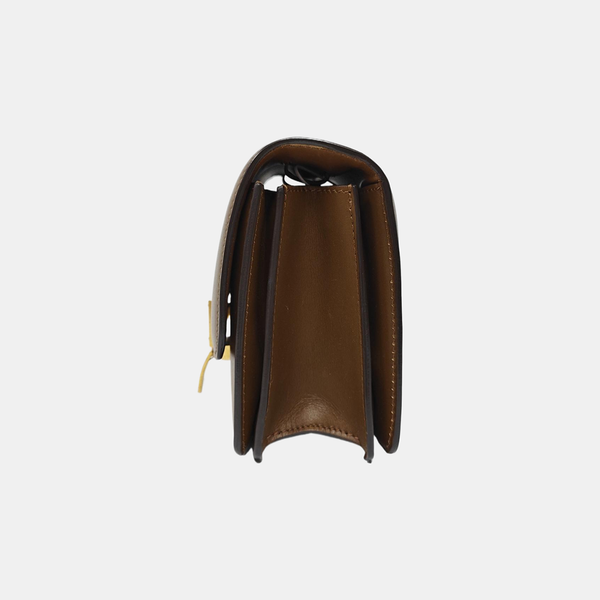 CLASSIC BOX Mini Calfskin Brown