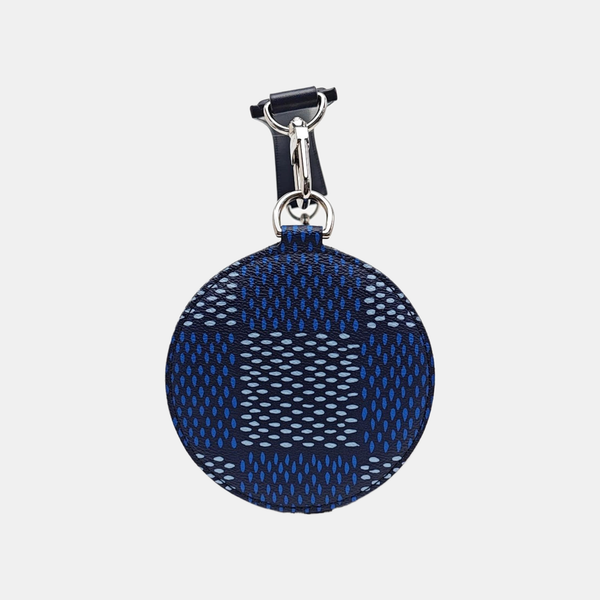Coated Canvas Shoulder Bag PM Blue