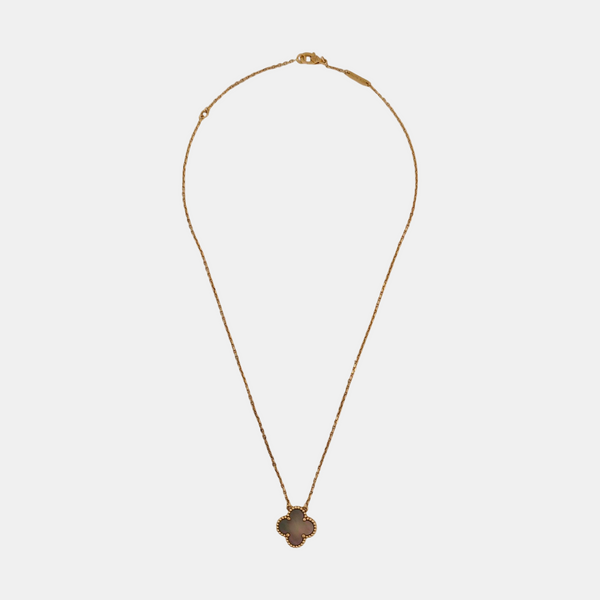 Vintage Alhambra 18k Rose Gold Necklace