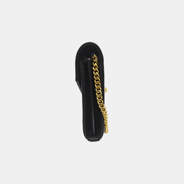 MONOGRAM Medium Chevron Calfskin Black