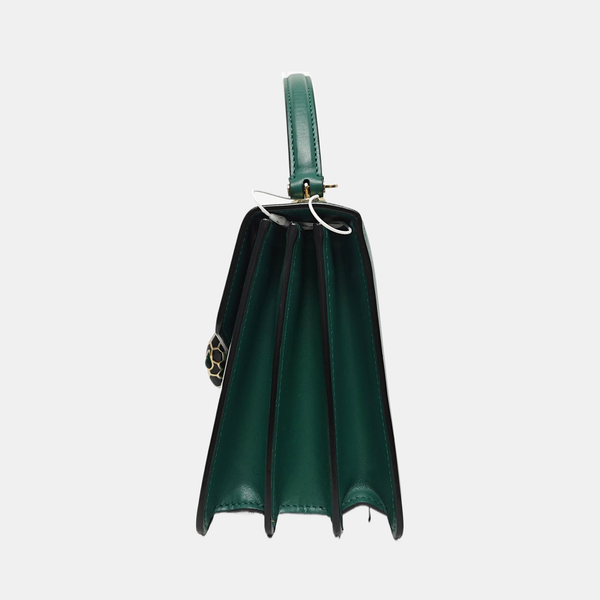 SERPENTI FOREVER Small Calfskin Green
