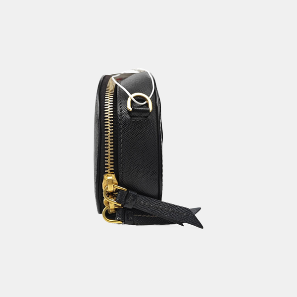 Calfskin Shoulder Bag Black