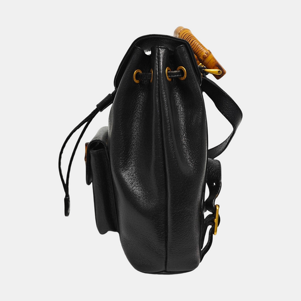 Calfskin Backpack Black