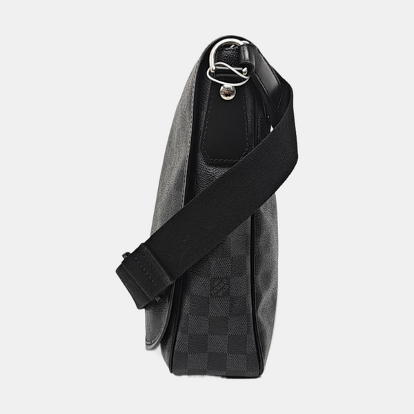 DANIEL MM Damier Graphite Coated Canvas Gray