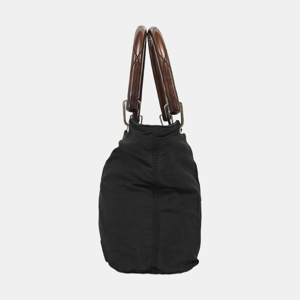 Fabric Tote Bag Black