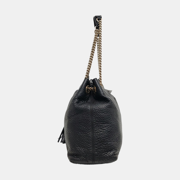 Soho Large Calfskin Black