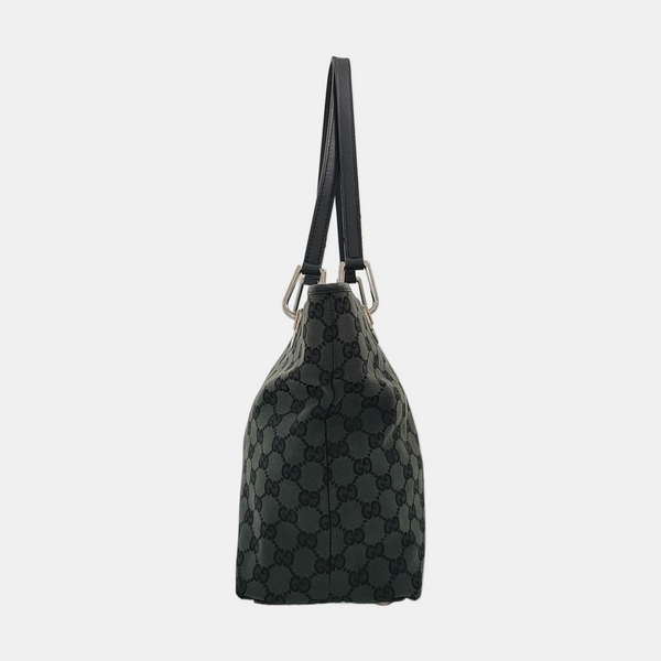 Monogram Canvas Top Handle Bag Green
