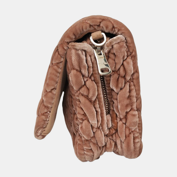 Quilted Velvet Pink