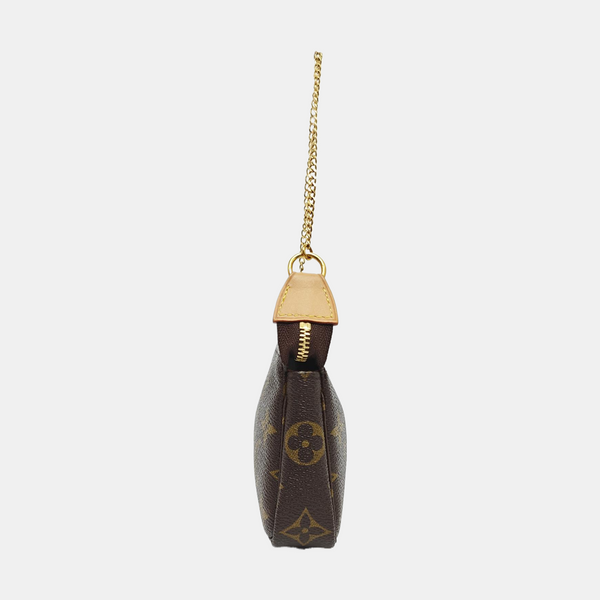 ACCESSOIRES Mini Monogram Coated Canvas Brown