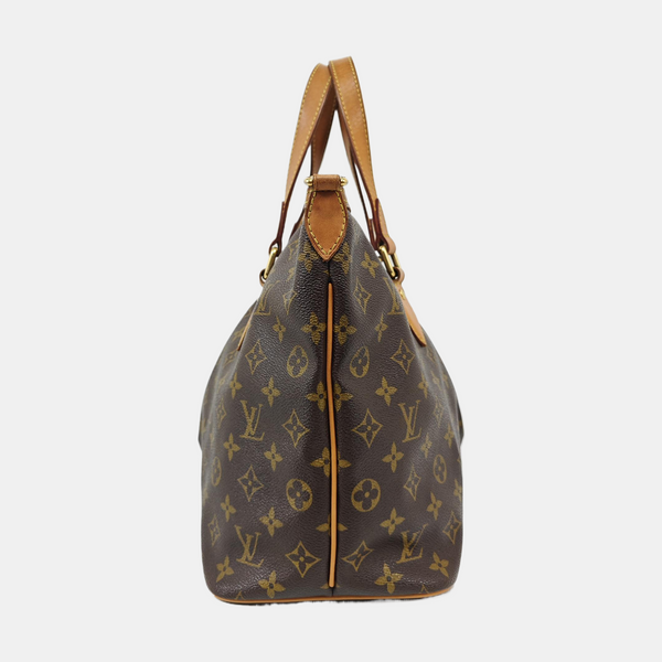PALERMO PM Monogram Coated Canvas Brown