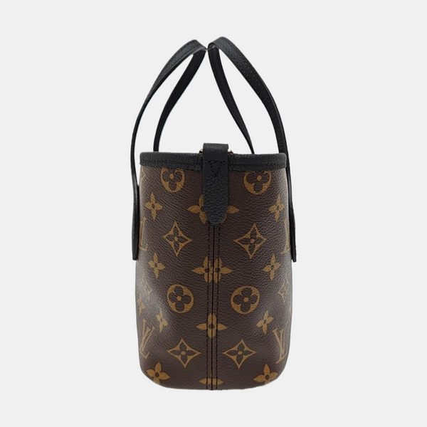 NEVERFULL INSIDE OUT BB Monogram Coated Canvas Black