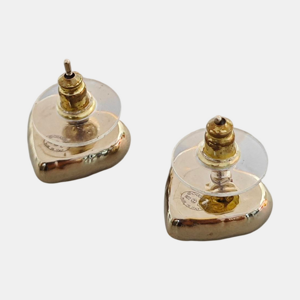 Metal Gold Stud Earrings