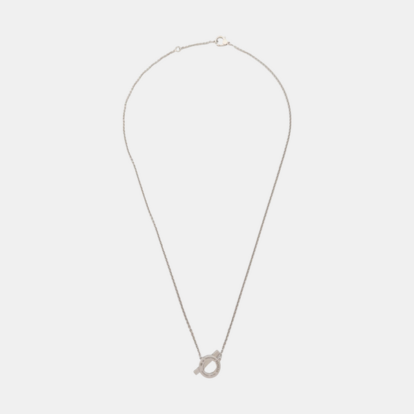 Finesse 18k White Gold Silver Necklace