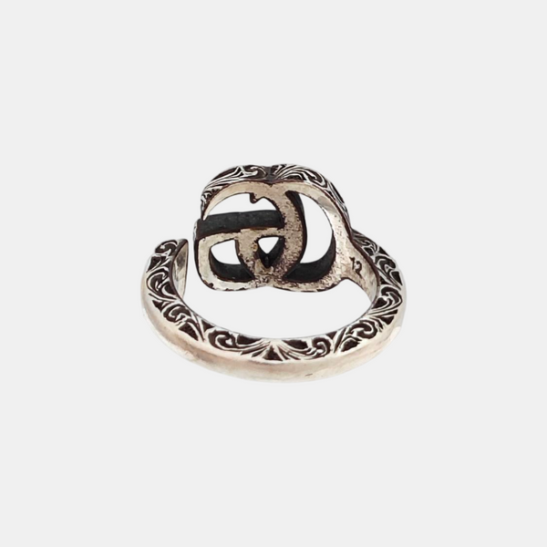 GG Running 925 Sterling Silver Ring EU 50