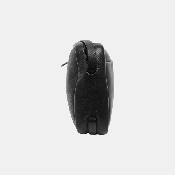 Calfskin Shoulder Bag Black