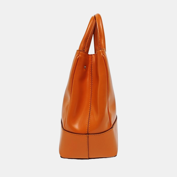 Calfskin Shoulder Bag Orange