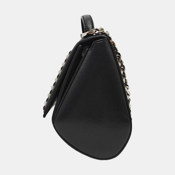 Calfskin Shoulder Bag Black