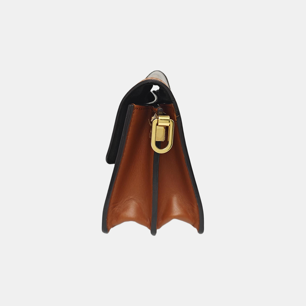 DAUPHINE Mini Monogram Coated Canvas Brown