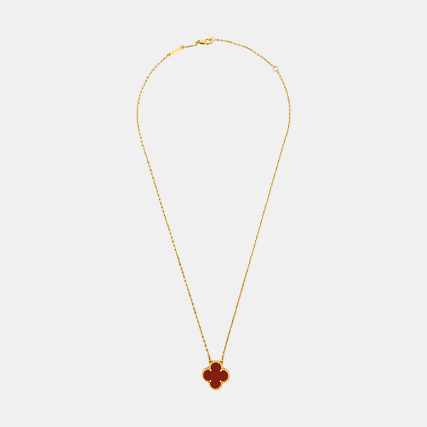 Vintage Alhambra 18k Gold Necklace