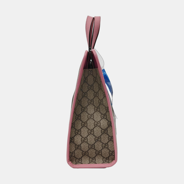 Children’s GG Bucket Monogram Coated Canvas Beige