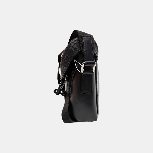 VOYAGER PM Monogram Coated Canvas Black