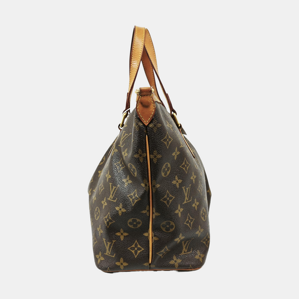PALERMO PM Monogram Coated Canvas Brown