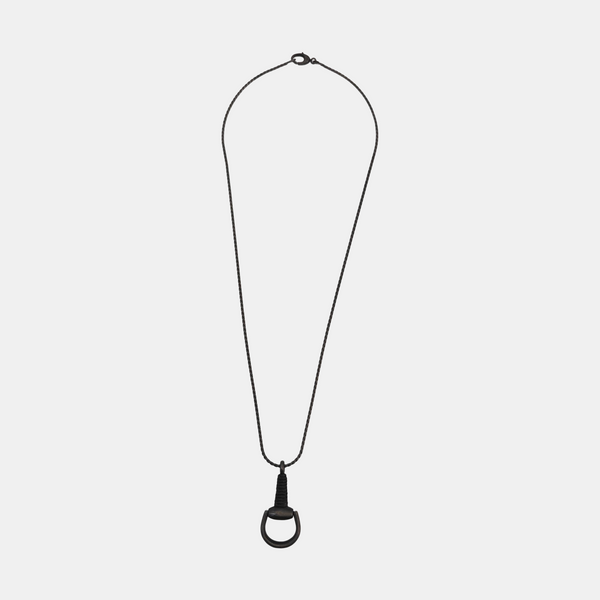 925 Sterling Silver Black Necklace