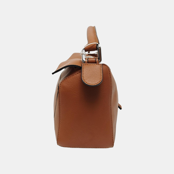 Puzzle Small Calfskin Brown