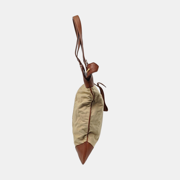 Fabric Tote Bag Beige