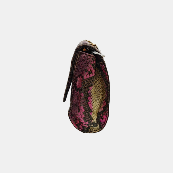 Leather Crossbody Bag Multicolor