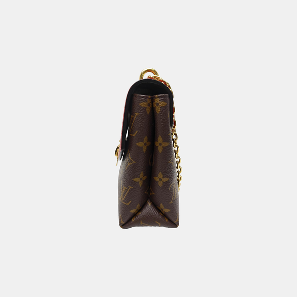 SAINT PLACIDE Monogram Coated Canvas Brown
