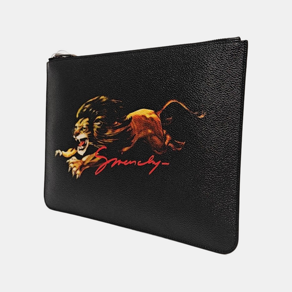 Calfskin Clutch Black