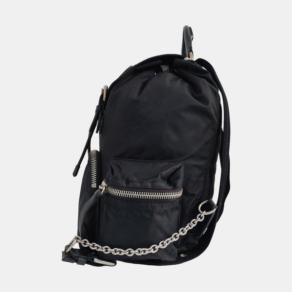 The Rucksack Medium Nylon Black