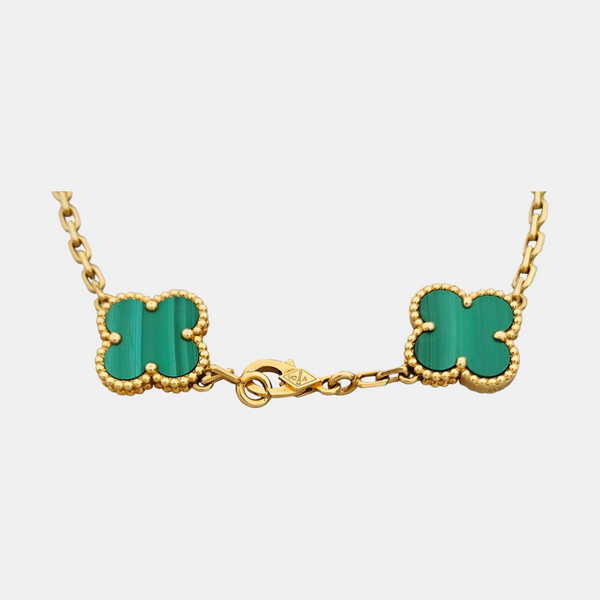 Vintage Alhambra 18k Gold Bracelet