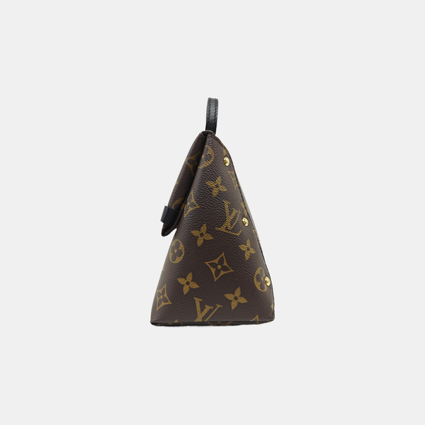 TOBALLALA Monogram Coated Canvas Brown