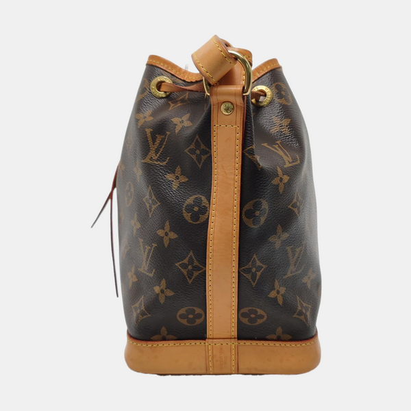 NOÉ BB Monogram Coated Canvas Brown