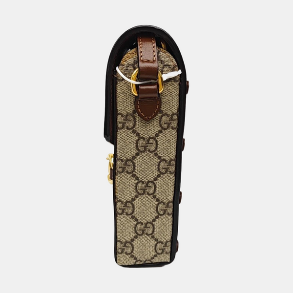 Horsebit 1955 Mini Coated Canvas Beige