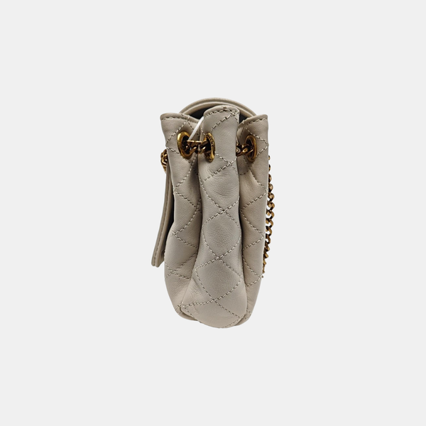 NOLITA Mini Quilted Lambskin Beige