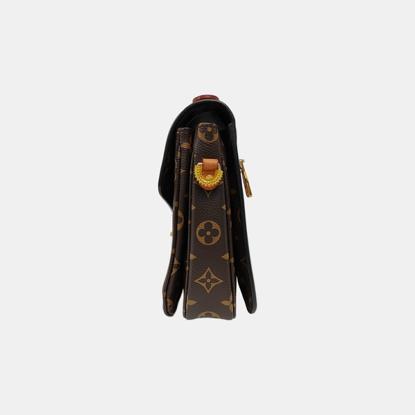 Authenticated pre-owned MÉTIS MM Monogram Coated Canvas Brown - Shoulder Bag at Looply