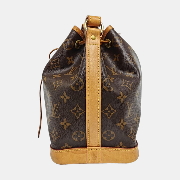 NOÉ BB Monogram Coated Canvas Brown
