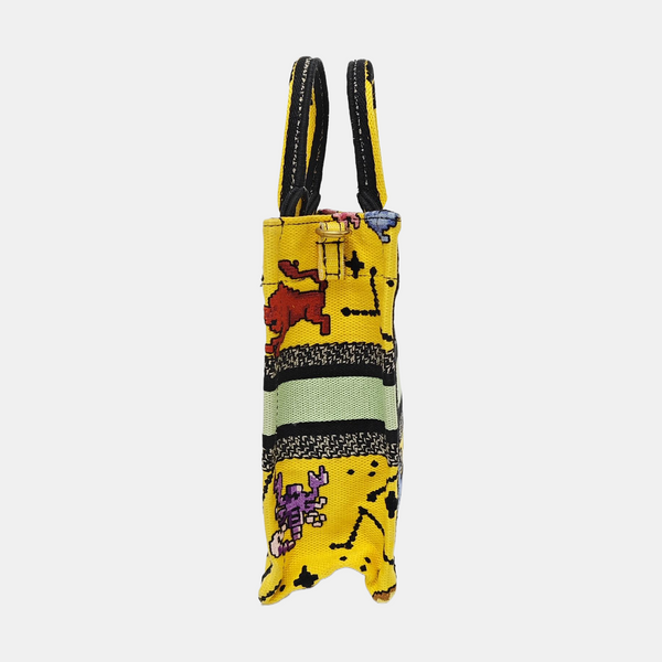 Authenticated pre-owned Book Tote Canvas Multicolor - Tote Bag at Looply