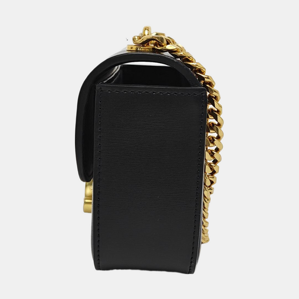 Authenticated pre-owned TRIOMPHE Mini Calfskin Black - Shoulder Bag at Looply