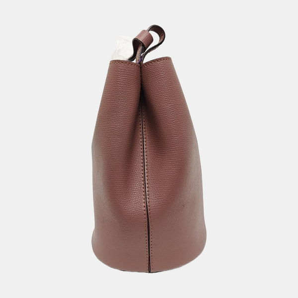 Calfskin Bucket Bag Beige