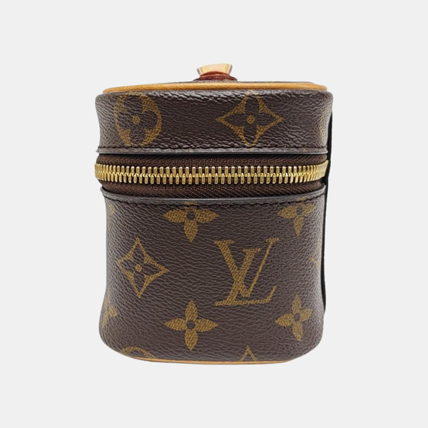 NICE Super Mini Monogram Coated Canvas Brown