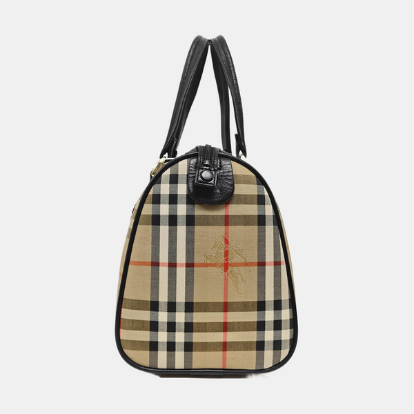 Canvas Top Handle Bag Beige