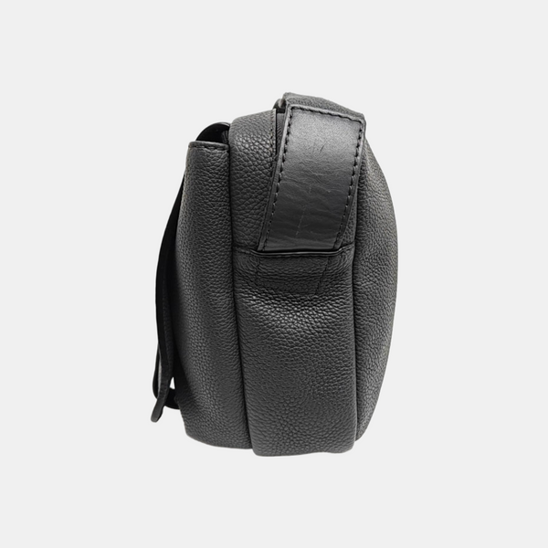 Calfskin Shoulder Bag Extra Small Gray