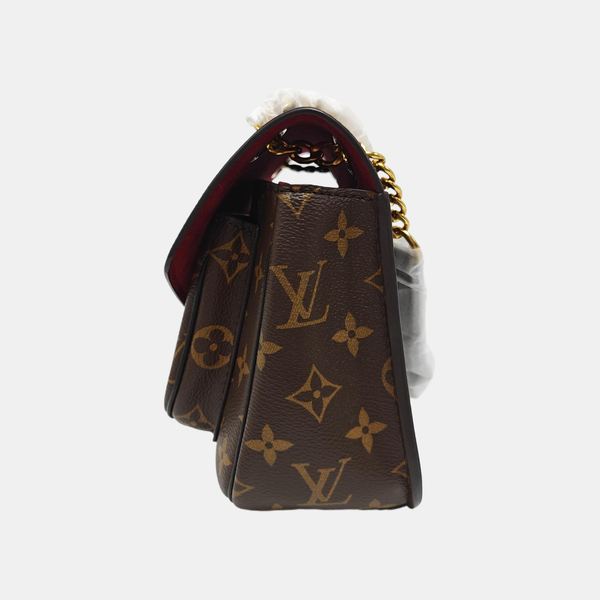 PASSY Monogram Coated Canvas Brown
