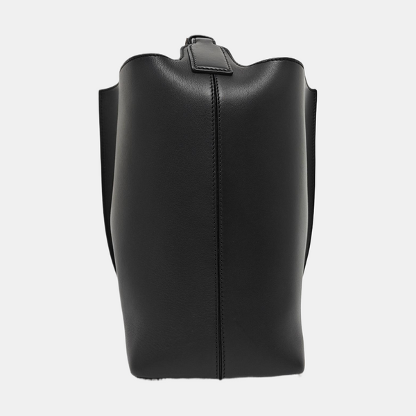 Calfskin Bucket Bag Black